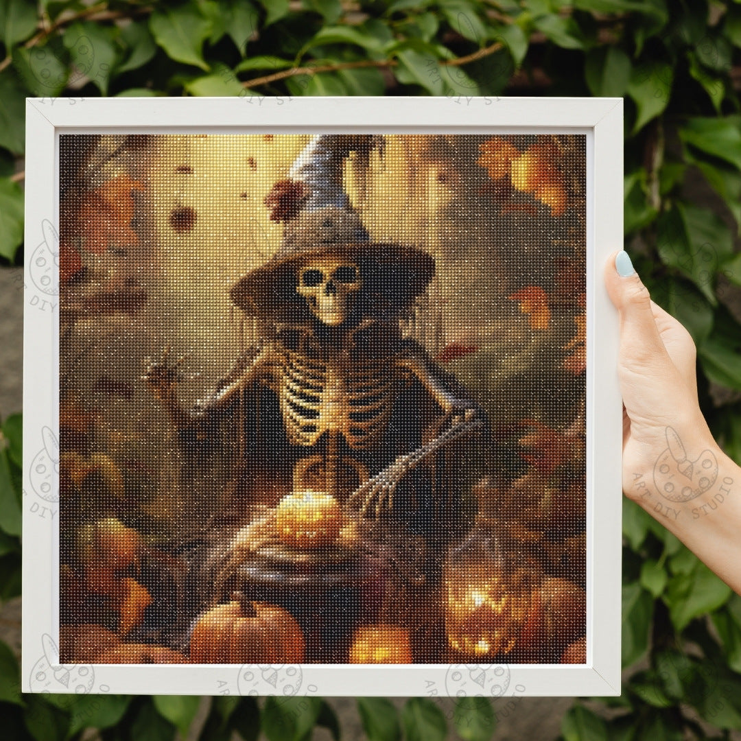 Artdiystudio Haunted Harvest Sentinel Diy Diamond Painting Kit Perfect Halloween Craft 2