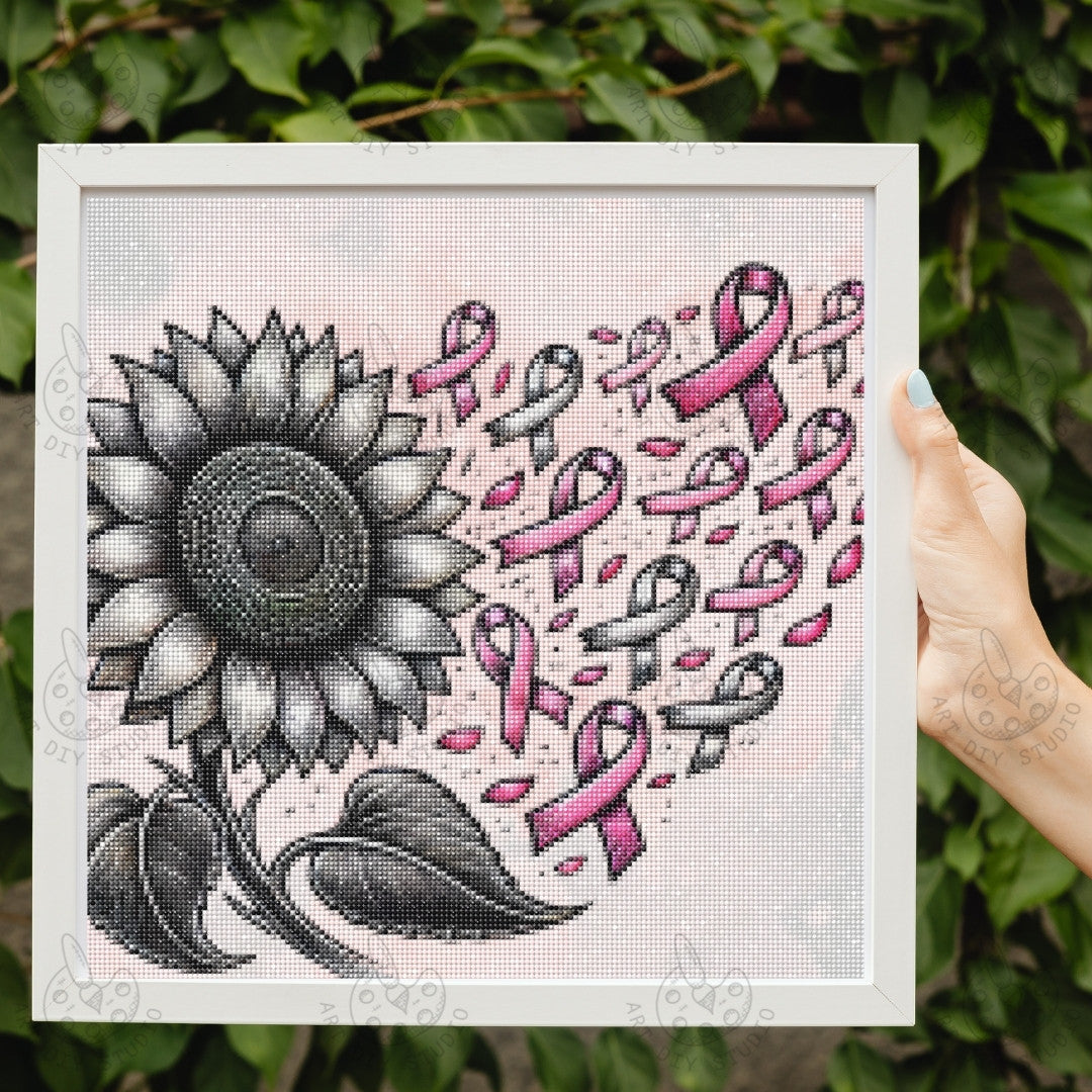 Artdiystudio Hope Blossoms Diy Diamond Painting Kit Crafting Strength Resilience 2