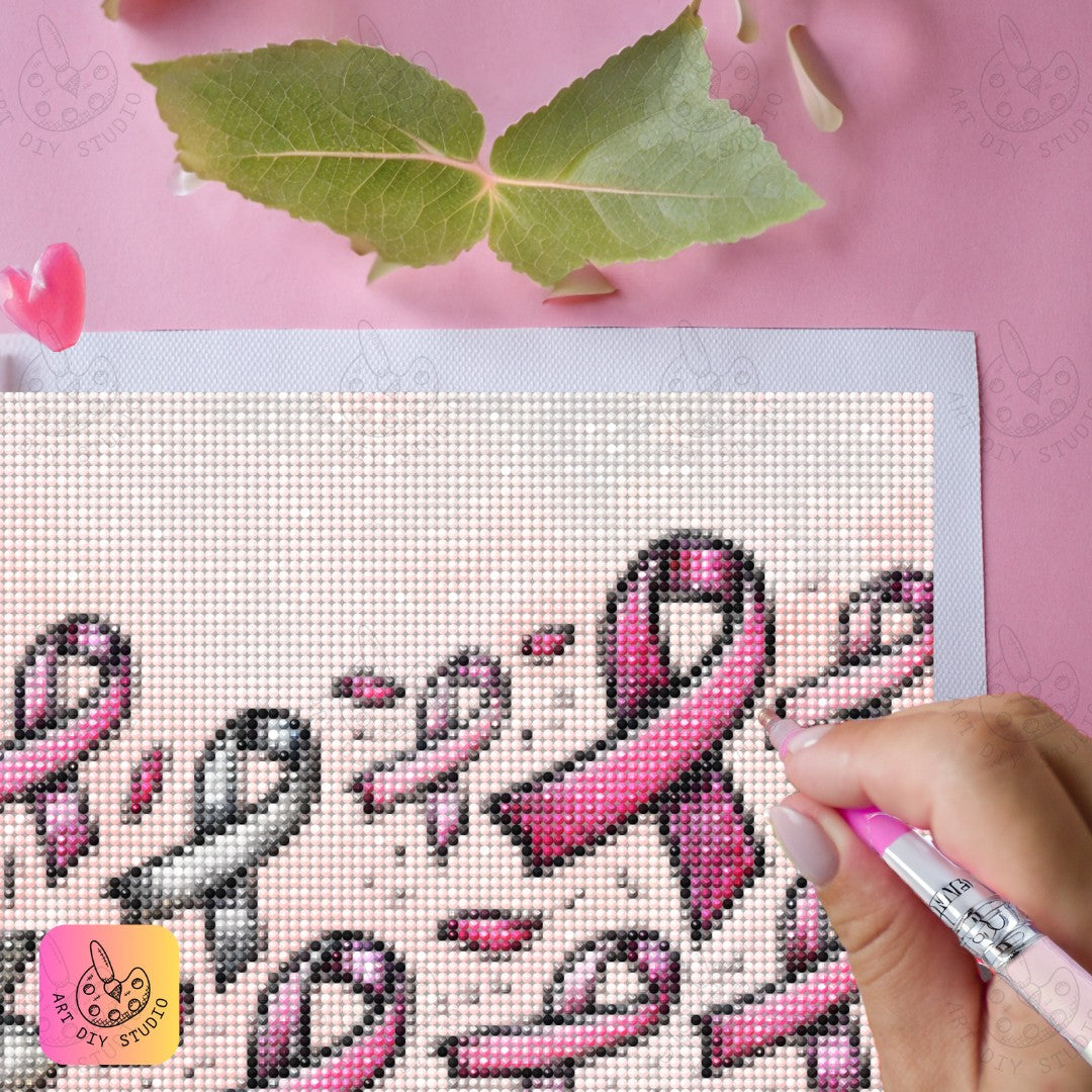 Artdiystudio Hope Blossoms Diy Diamond Painting Kit Crafting Strength Resilience 5