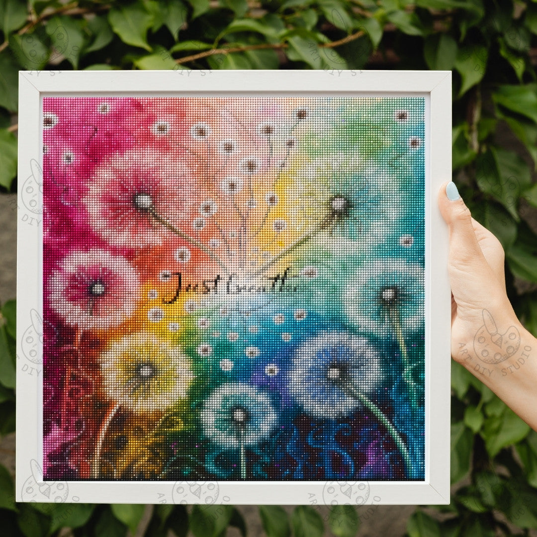 Artdiystudio Just Breathe Blossoms Diy Diamond Painting Kit Embrace Mindfulness In Every Gem 2