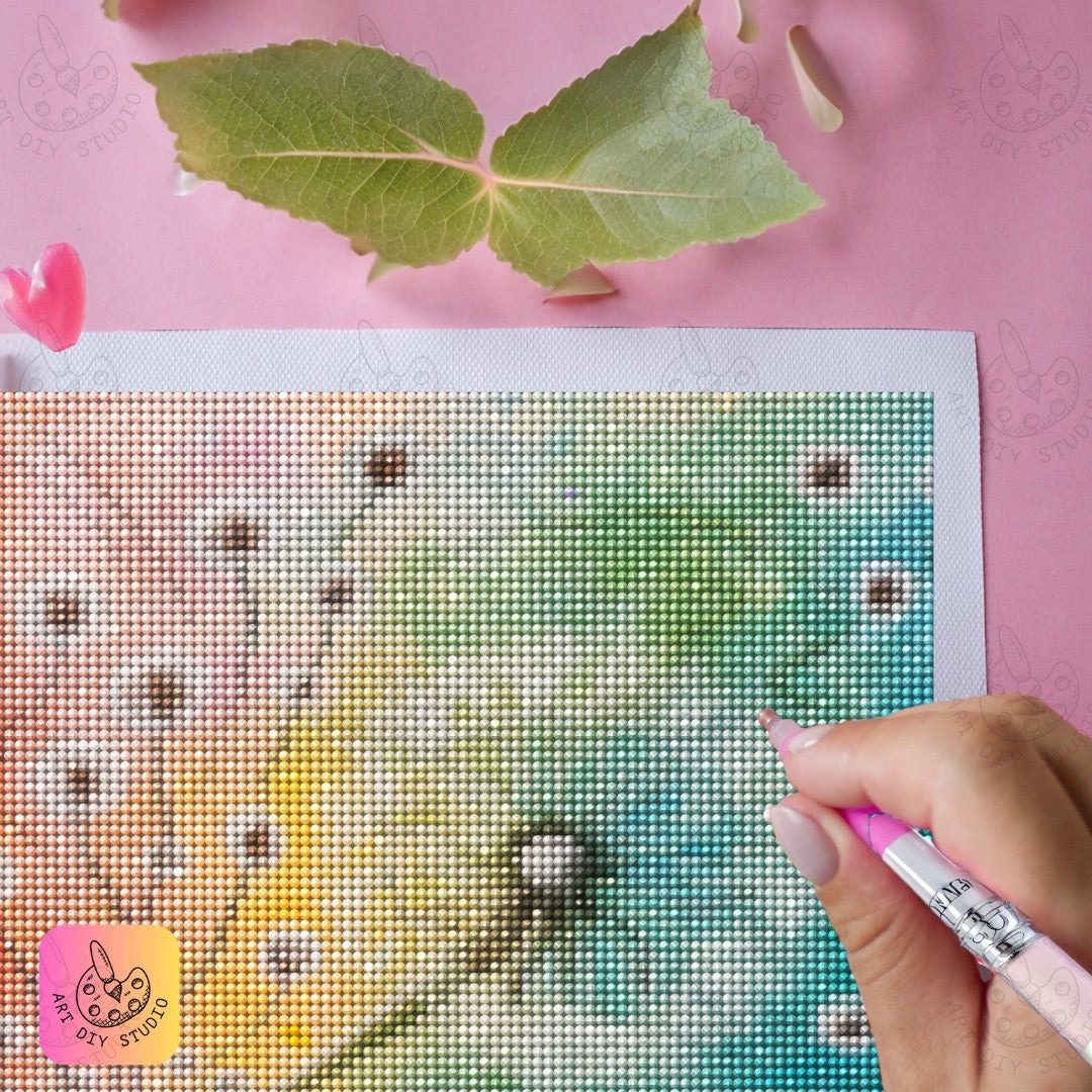 Artdiystudio Just Breathe Blossoms Diy Diamond Painting Kit Embrace Mindfulness In Every Gem 5