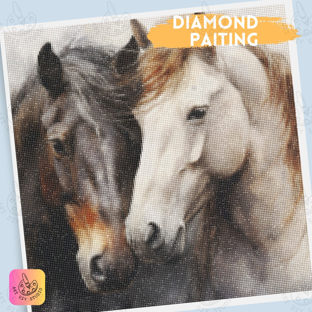 Artdiystudio Kindred Spirits Diy Diamond Painting Kit Capture The Bond Of Friendship 4