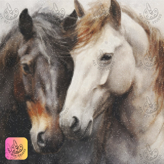 Artdiystudio Kindred Spirits Diy Diamond Painting Kit Capture The Bond Of Friendship 7