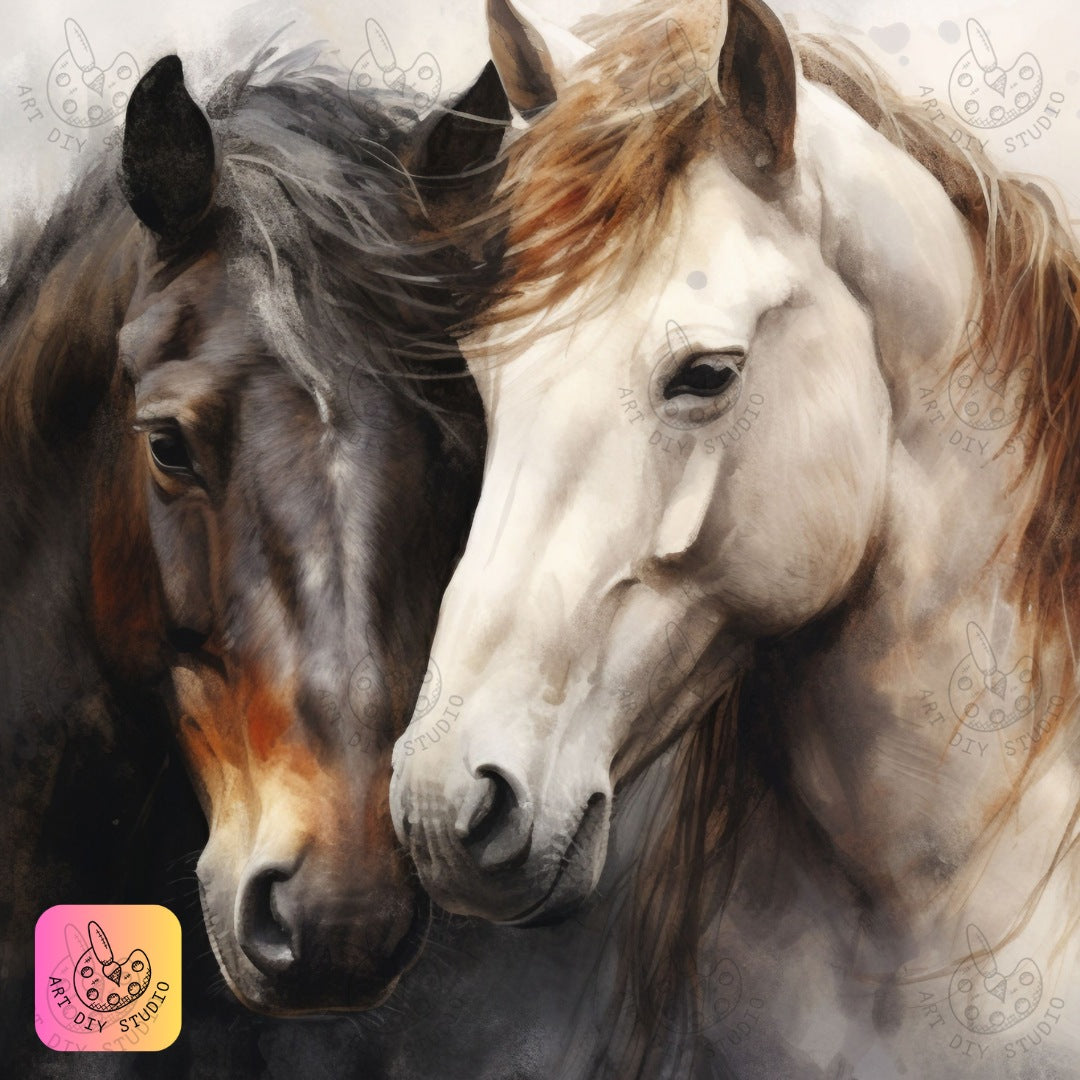 Artdiystudio Kindred Spirits Diy Diamond Painting Kit Capture The Bond Of Friendship 8