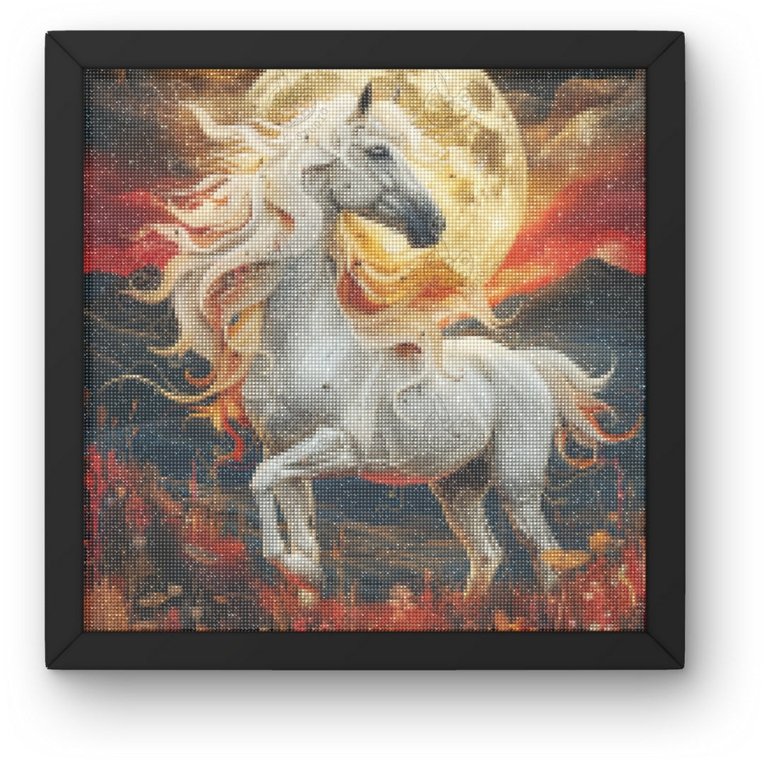 Artdiystudio Lunar Majesty Diamond Painting Kit A Mystical Journey Under The Moon 3