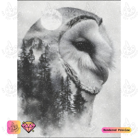 Artdiystudio Lunar Owl Elegance Diy Diamond Painting Kit A Mystical Nocturnal Masterpiece 2