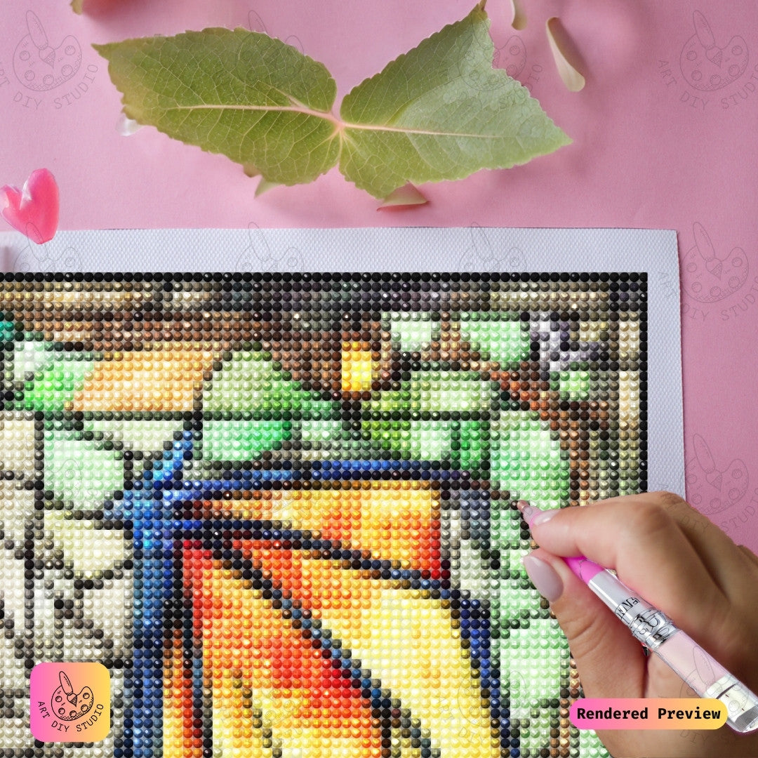 Artdiystudio Majestic Radiance Dragon Diy Diamond Painting Kit Bold Fantasy Art 4
