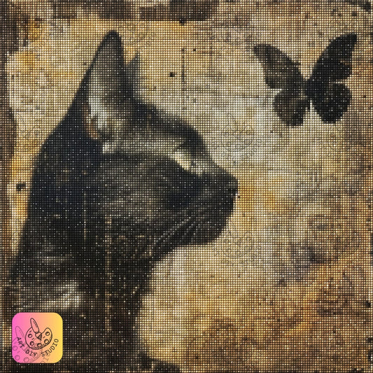 Artdiystudio Midnight Muse Enchantment Diy Diamond Painting Kit Captivating Gothic Charm Product Image