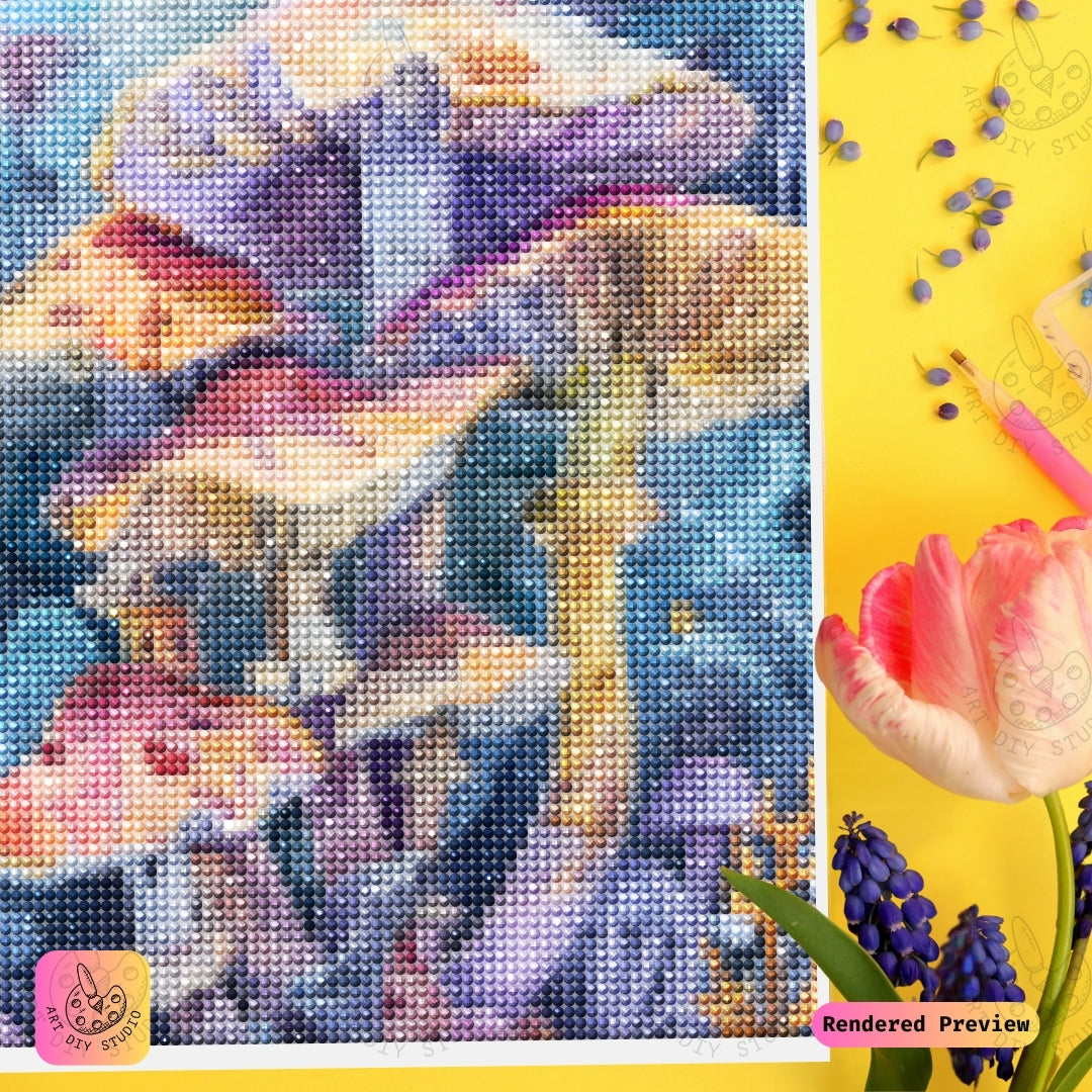 Artdiystudio Mystic Mushroom Garden Diy Diamond Painting Kit A Whimsical Journey In Art 2