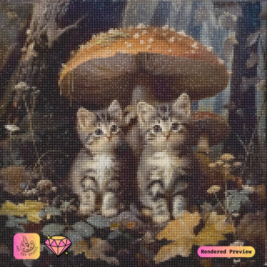 Artdiystudio Mystical Forest Companions Diy Diamond Painting Kit A Serene Woodland Adventure 2