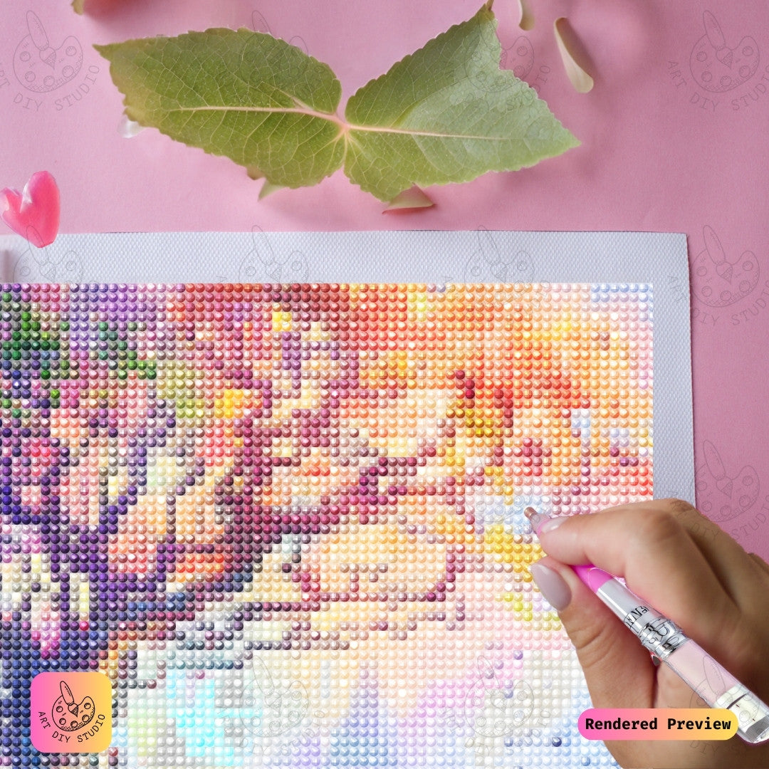 Artdiystudio Mystical Tree Of Life Diy Diamond Painting Kit A Magical Journey Into An Enchanted Forest 4