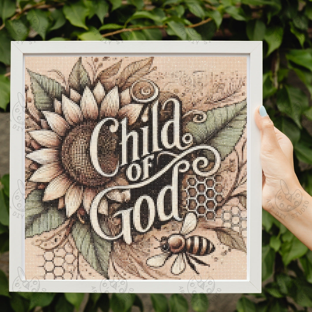Artdiystudio Natures Blessing Create The Child Of God Sunflower Mosaic Art 2