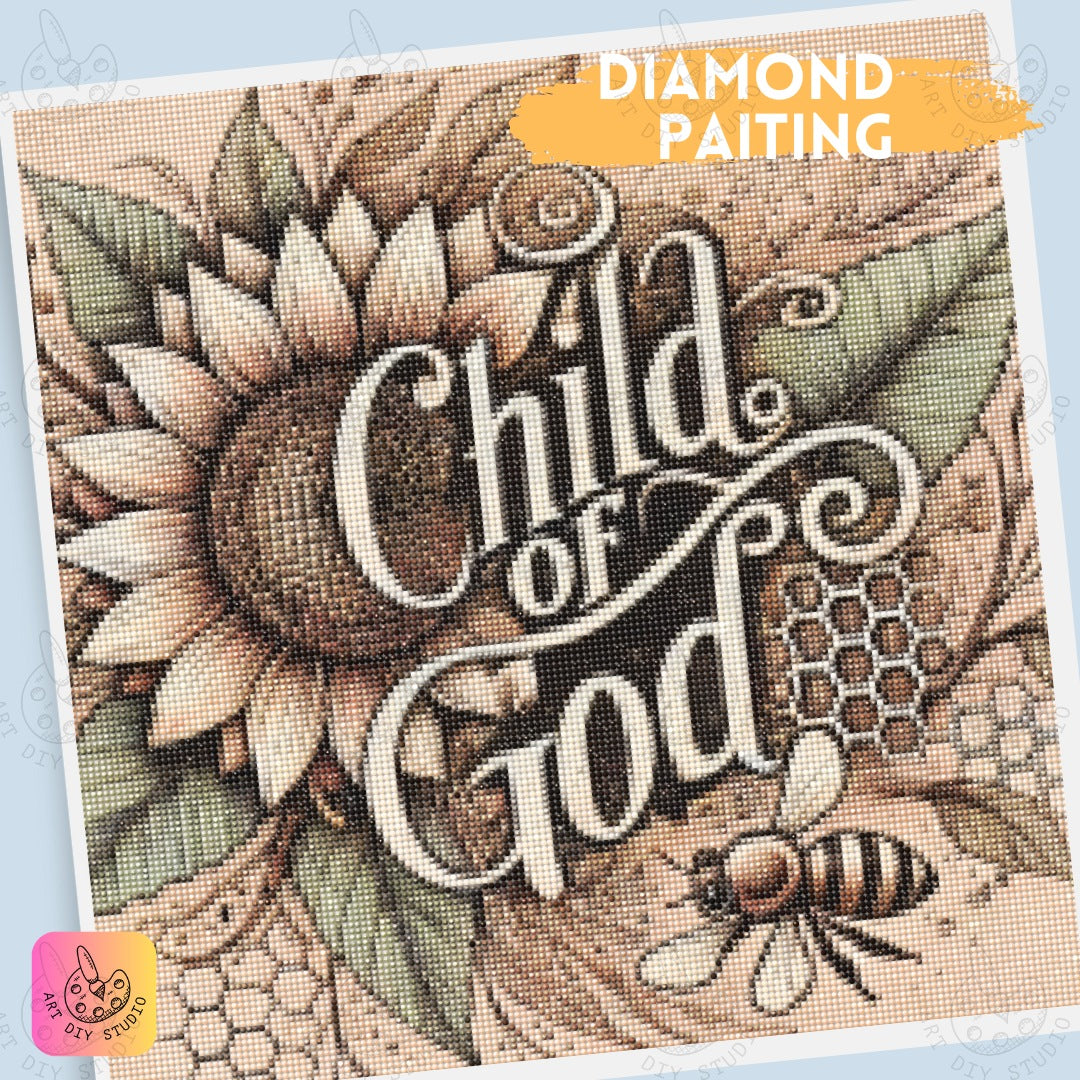 Artdiystudio Natures Blessing Create The Child Of God Sunflower Mosaic Art 4
