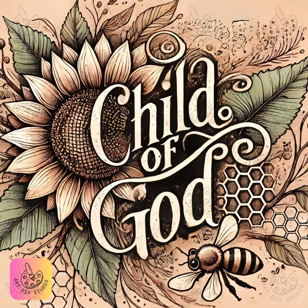 Artdiystudio Natures Blessing Create The Child Of God Sunflower Mosaic Art 8