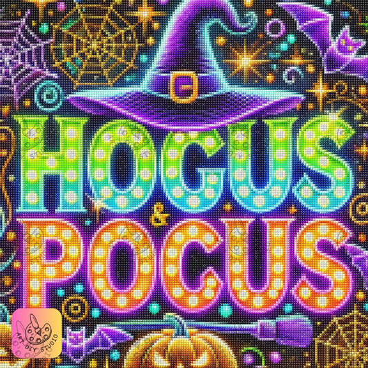 Artdiystudio Neon Witchcraft Webs Diy Diamond Painting Kit Add Some Magic To Your Halloween 7