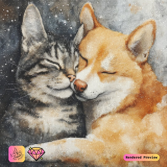 Artdiystudio Purrfect Paws Diy Diamond Painting Kit A Cozy Craft For Pet Lovers 5