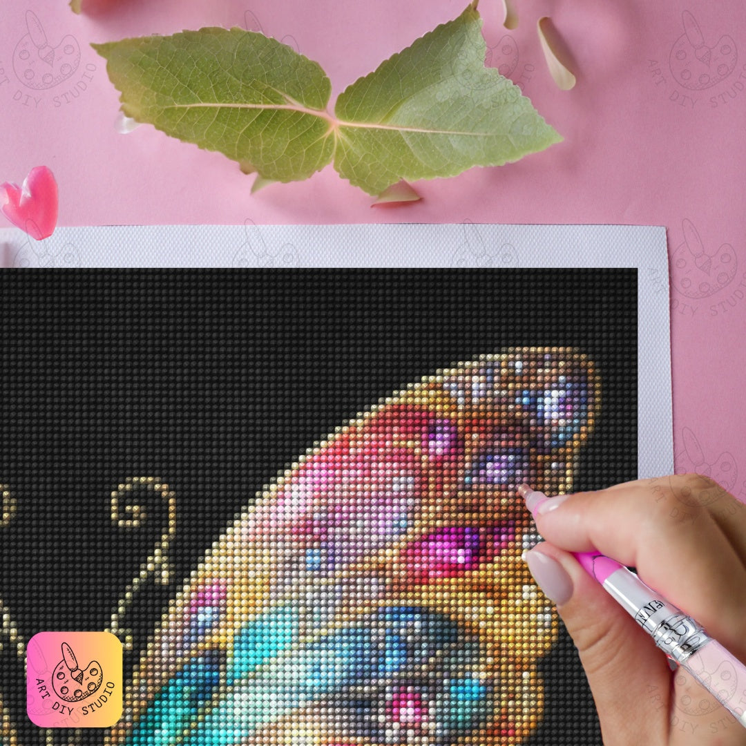 Artdiystudio Radiant Jewel Butterfly Diy Diamond Painting Kit Transform Your Space With Elegance Product Image 6