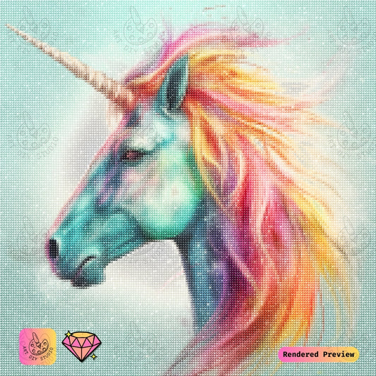 Artdiystudio Radiant Prism Unicorn Diy Diamond Painting Kit A Burst Of Magic 2