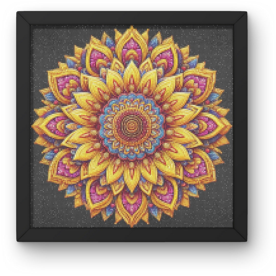 Artdiystudio Radiate Inner Peace With The Sunlit Mandala Harmony Diamond Painting 3
