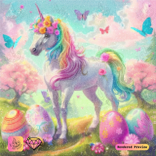 Artdiystudio Rainbow Unicorn Enchantment Diy Diamond Painting Kit A Magical Masterpiece 2