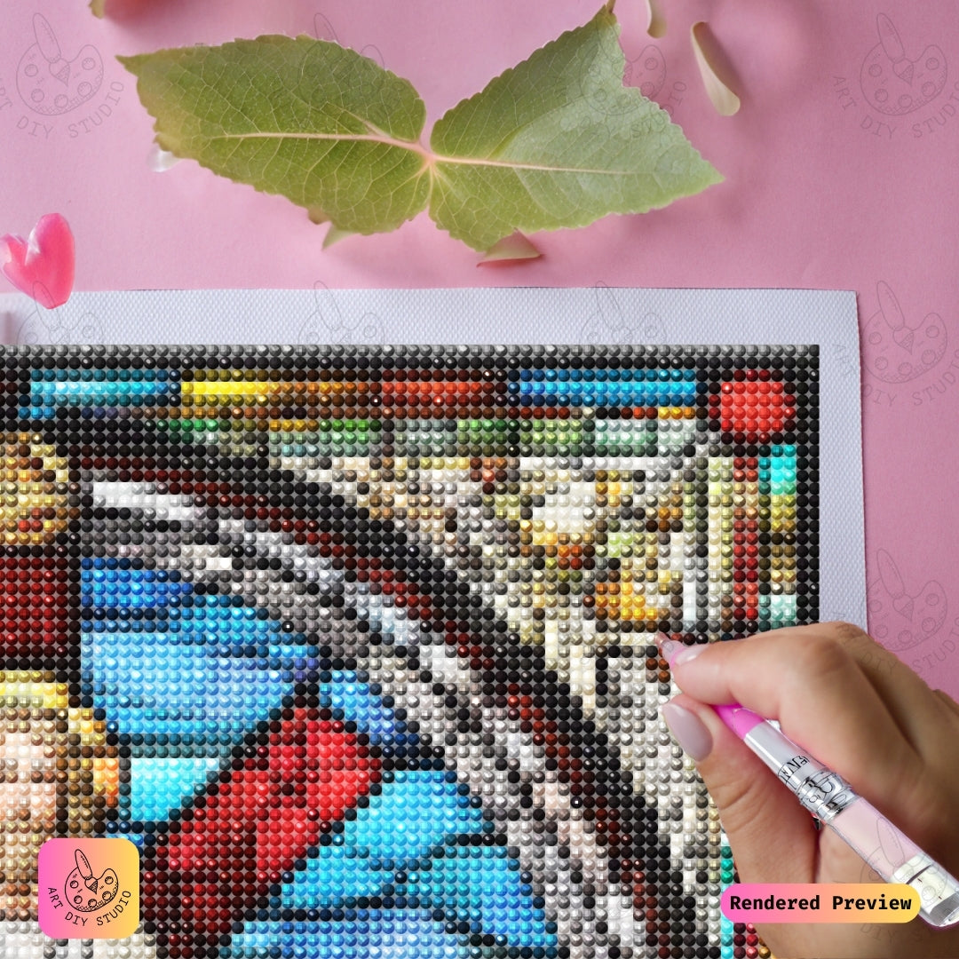 Artdiystudio Sacred Majesty Diy Diamond Painting Kit A Stained Glass Tribute To Faith 4