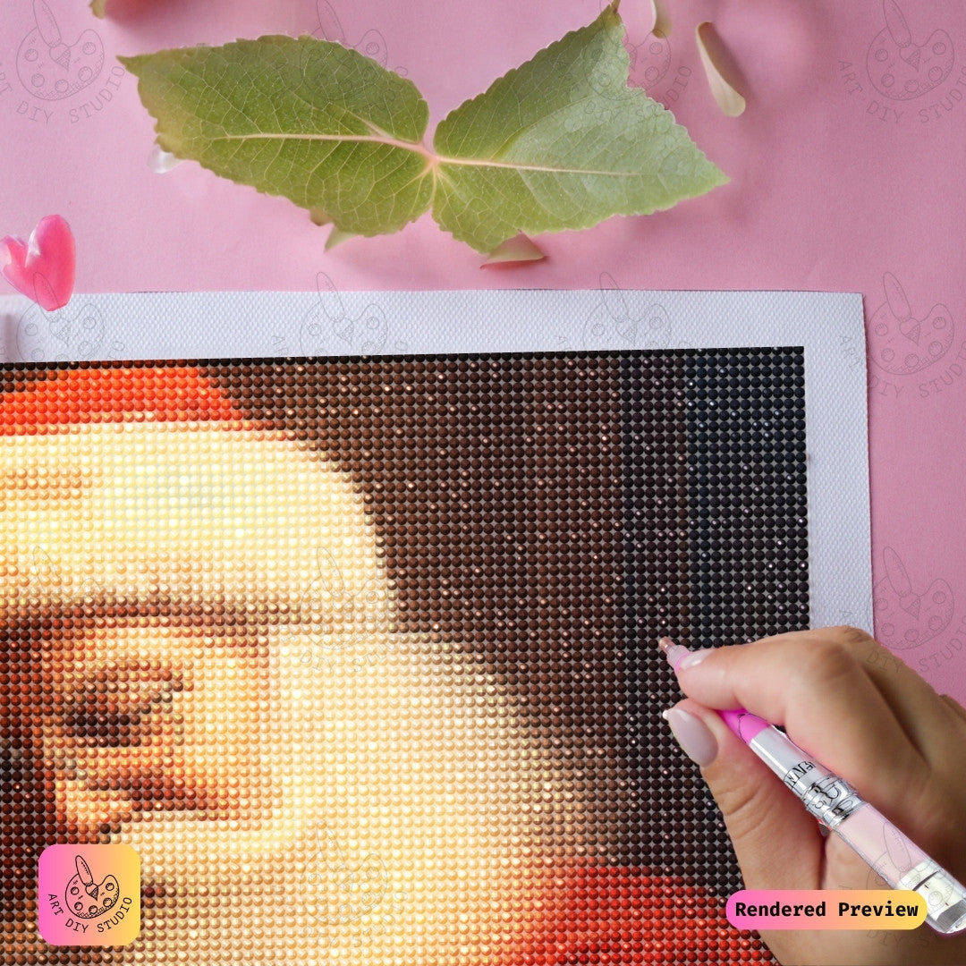 Artdiystudio Santas Cozy Christmas Diy Diamond Painting Kit A Heartwarming Holiday Scene 3