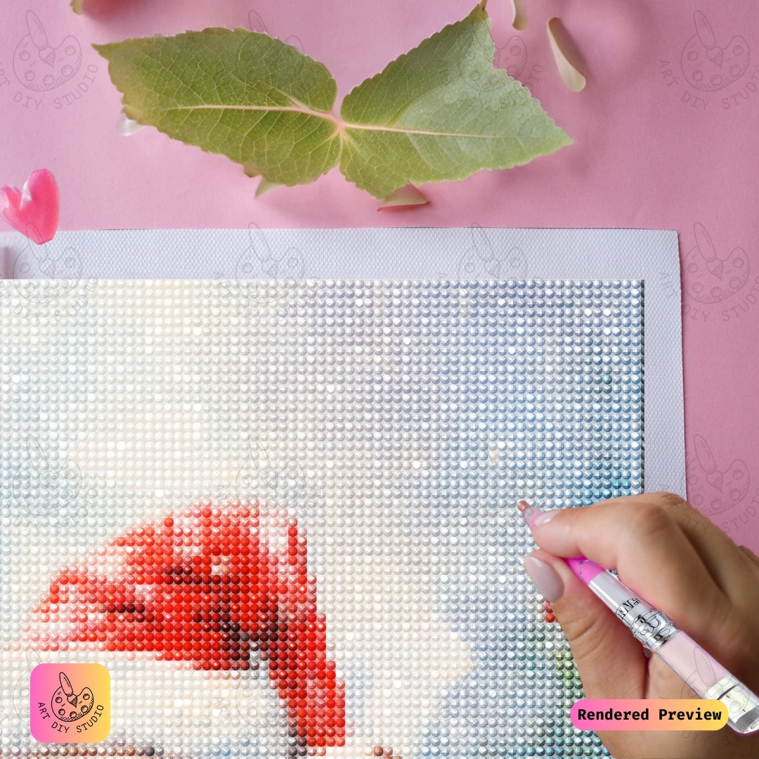Artdiystudio Santas Festive Elephant Diy Diamond Painting Kit A Holiday Celebration In Art 4