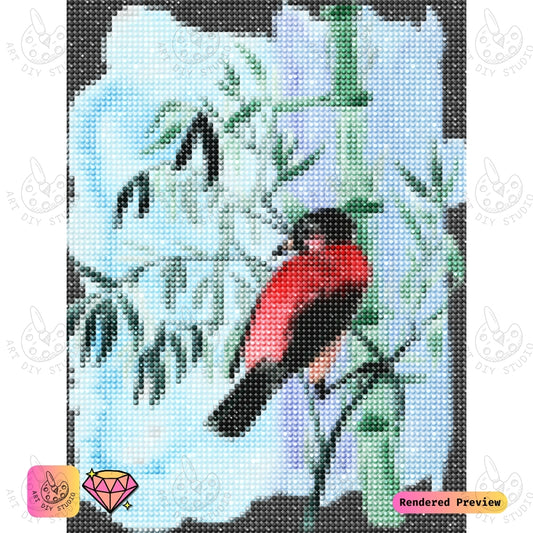 Artdiystudio Serene Songbird Diy Diamond Painting Kit A Tranquil Nature Escape 5