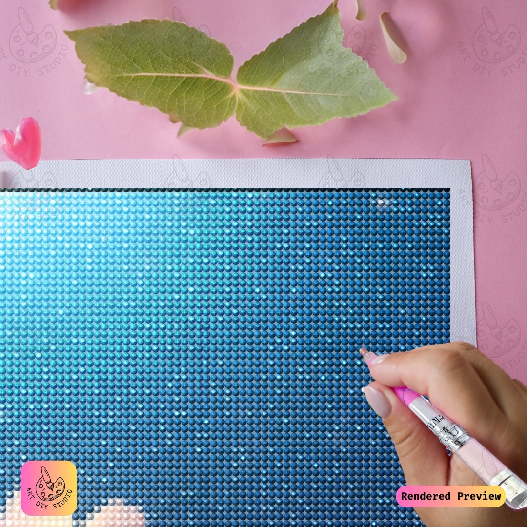 Artdiystudio Snowflower Serenity Diy Diamond Painting Kit A Symbol Of Resilience And Beauty 4