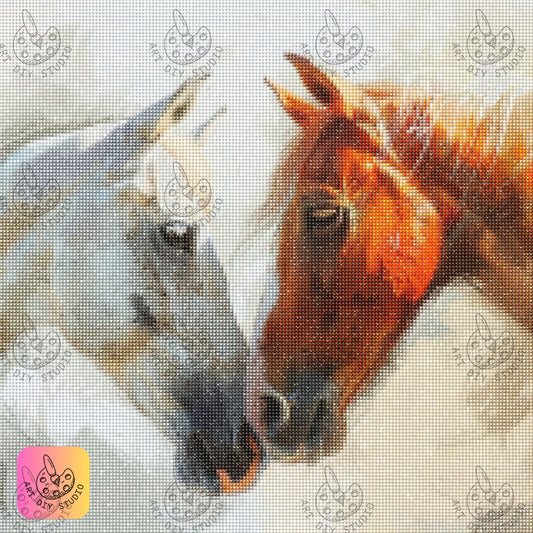 Artdiystudio Soulful Bond Diy Diamond Painting Kit Express The Beauty Of Connection 7