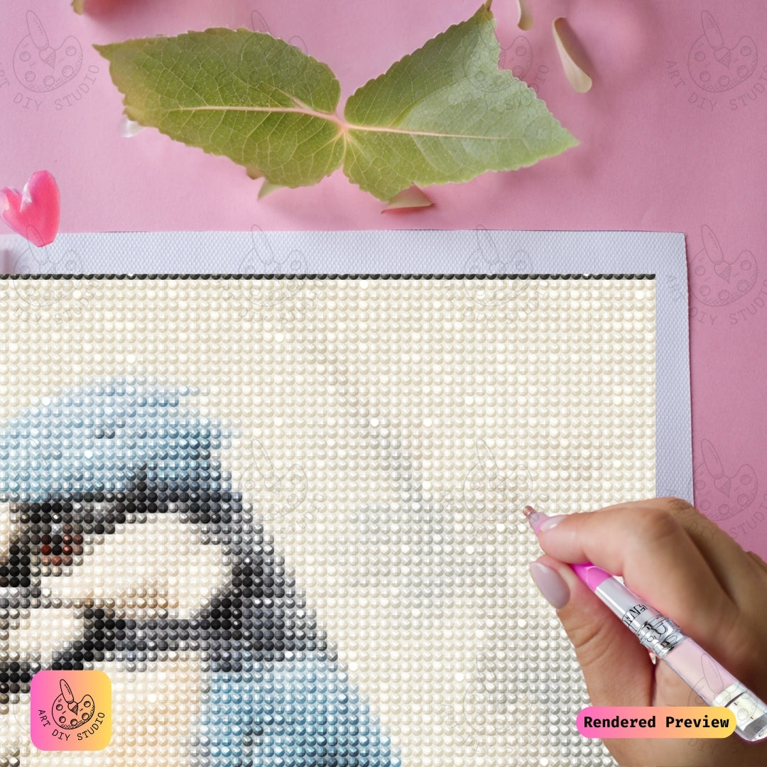 Artdiystudio Springtime Blue Jay Diy Diamond Painting Kit A Gentle Escape Into Nature 3