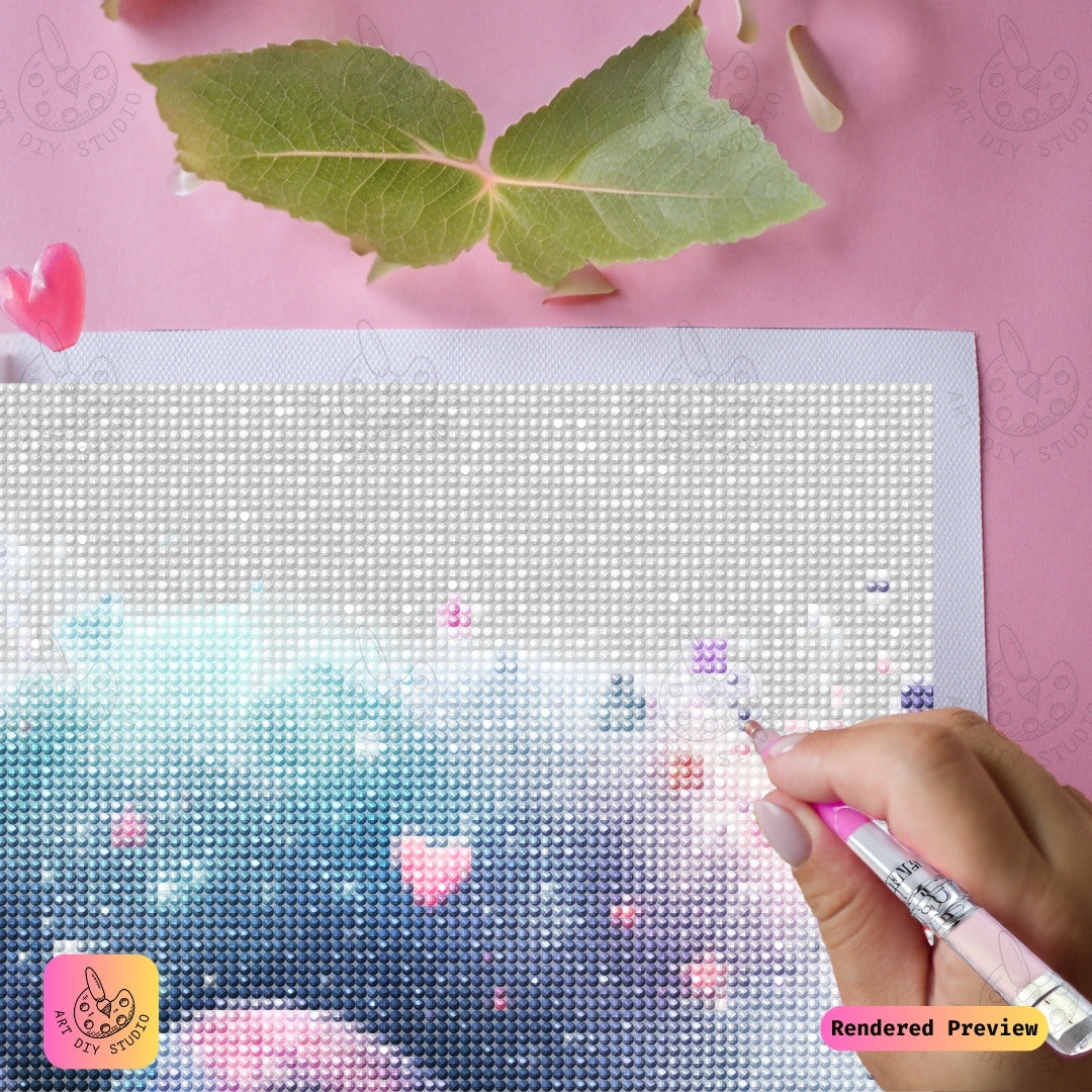 Artdiystudio Starlight Hummingbird Diy Diamond Painting Kit A Cosmic Flight Of Color 4