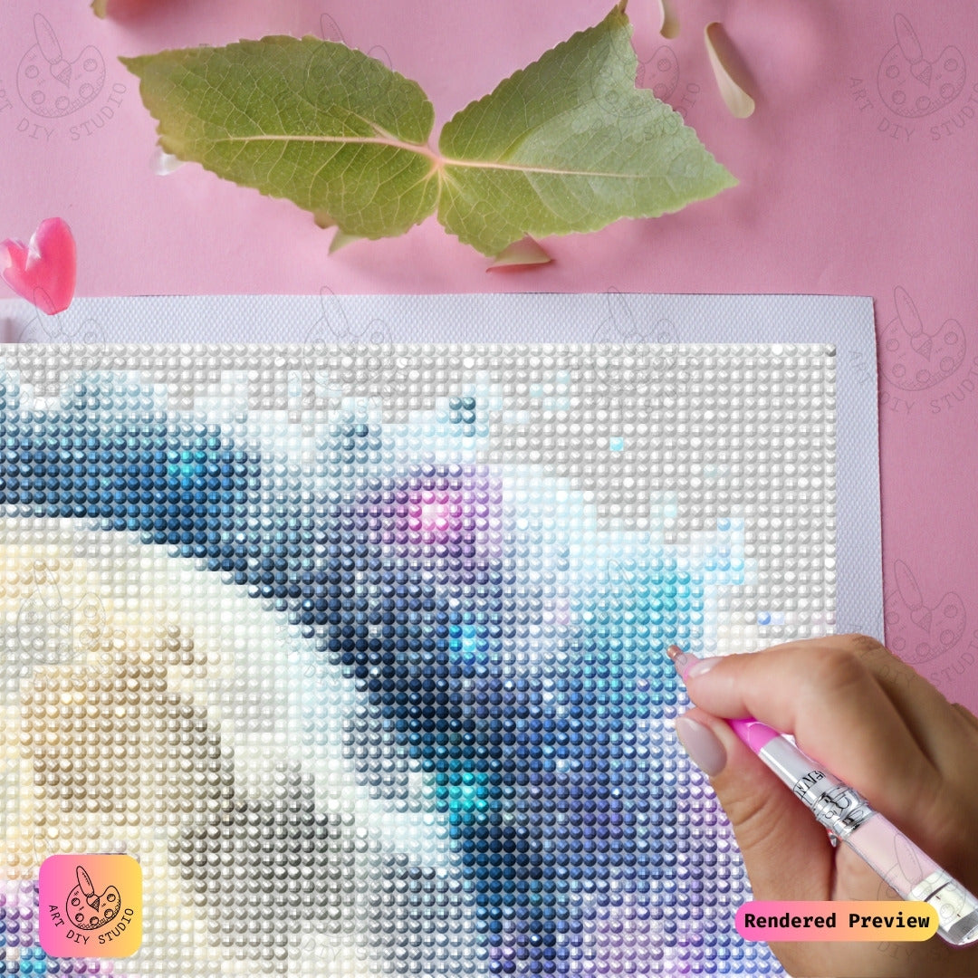 Artdiystudio Starlit Howl Diy Diamond Painting Kit A Cosmic Dreamscape 4