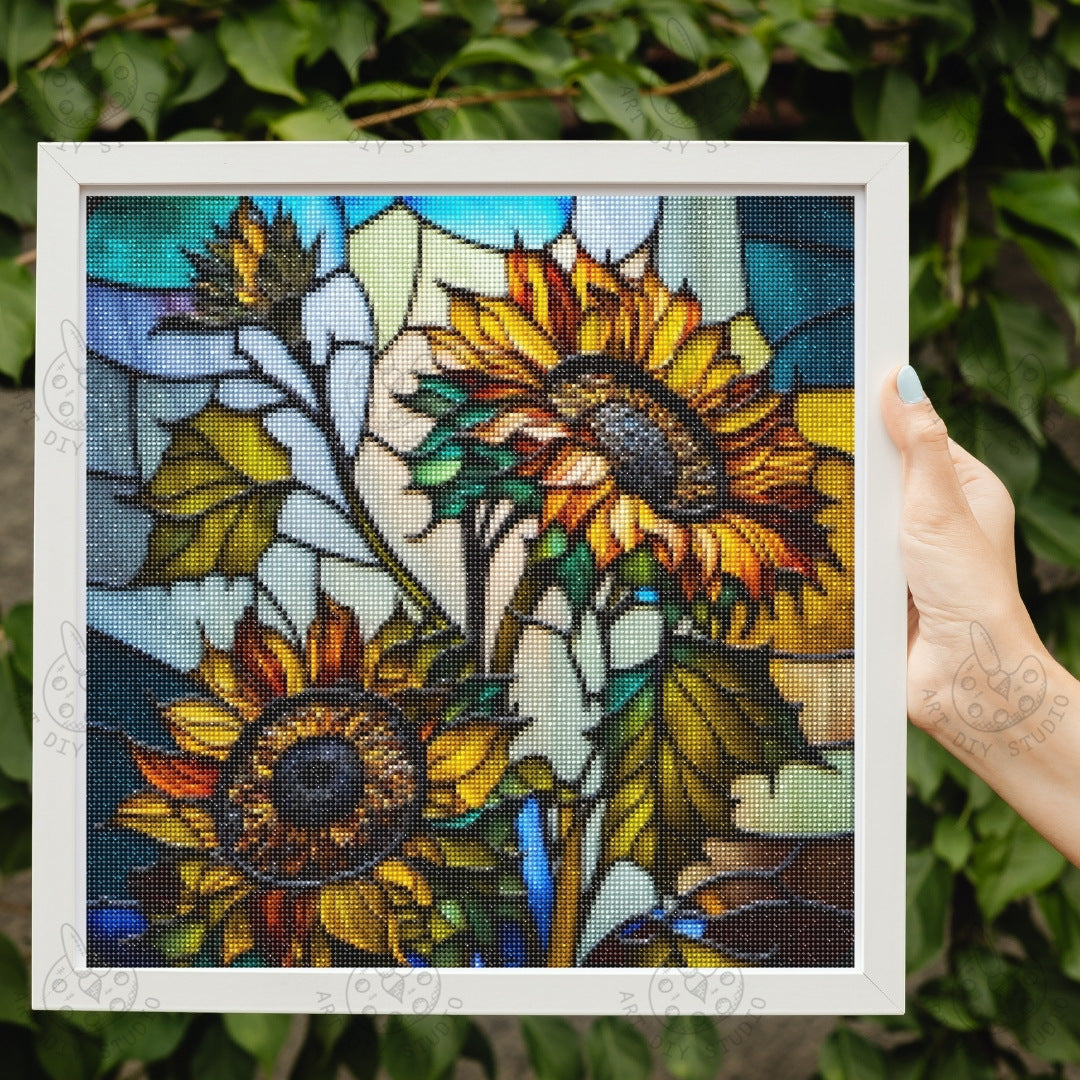 Artdiystudio Sunlit Garden Harmony Diy Diamond Painting Kit Embrace Natures Glow 2