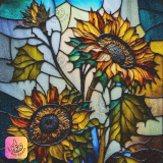 Artdiystudio Sunlit Garden Harmony Diy Diamond Painting Kit Embrace Natures Glow 7