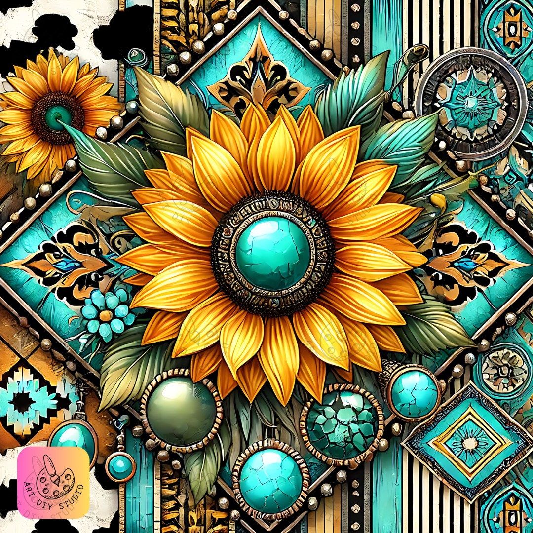 Artdiystudio Sunlit Oasis Diy Diamond Painting Kit Bring Home Artisanal Elegance 8