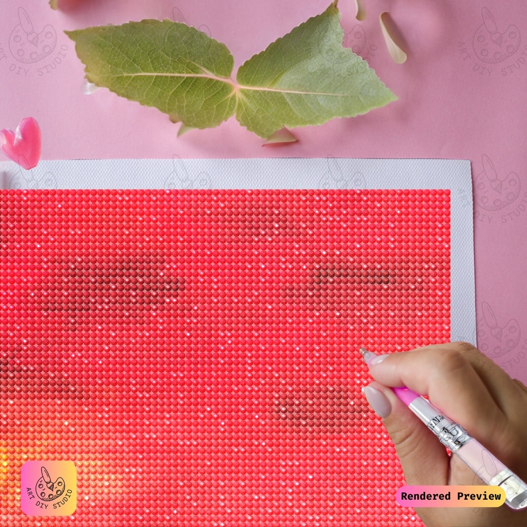 Artdiystudio Sunset Serenade Elephants Diy Diamond Painting Kit A Tranquil Elegance In Art 4