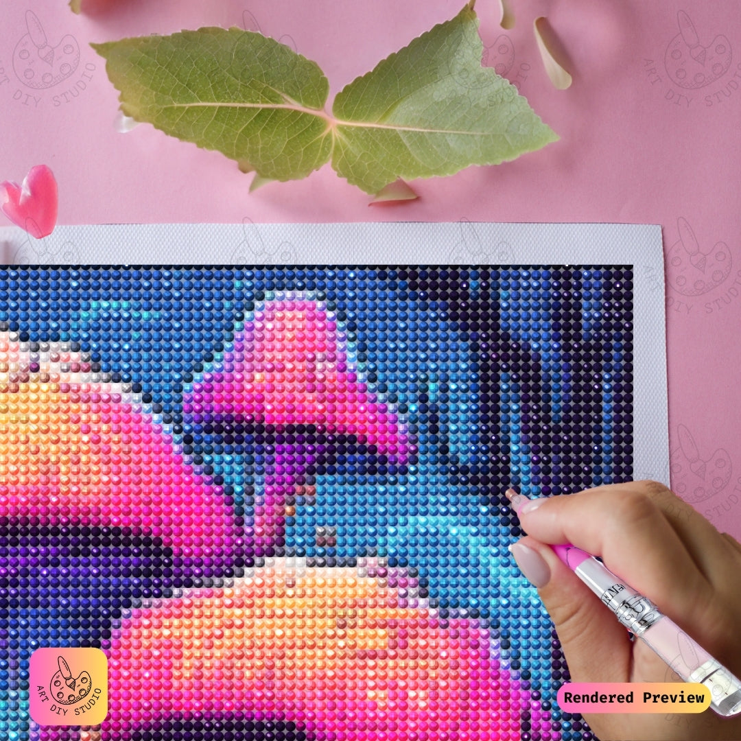 Artdiystudio Surreal Mushroom Hideaway Diy Diamond Painting Kit A Whimsical Dreamscape In Art 4