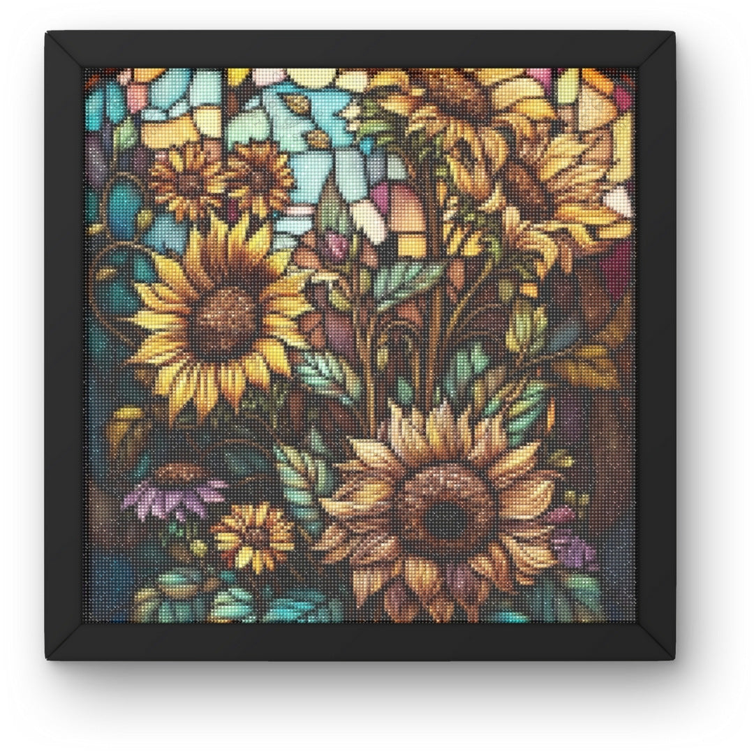 Artdiystudio Tranquil Sunflower Meadow Diy Diamond Painting Kit A Peaceful Escape 3