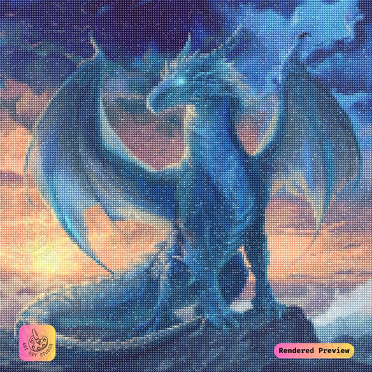 Artdiystudio Twilight Sky Guardian Diy Diamond Painting Kit A Majestic Vision In Art 2