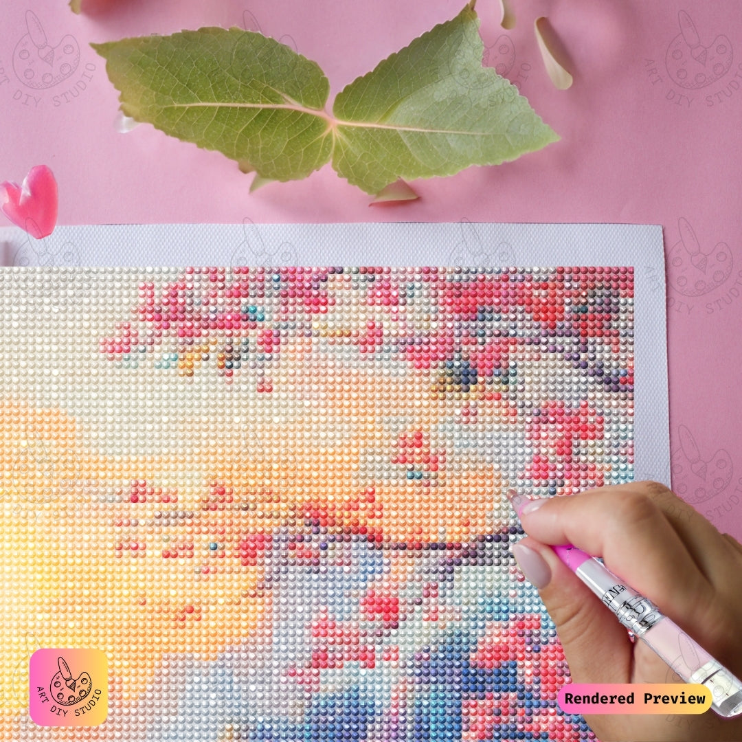Artdiystudio Vibrant Peacock Serenity Diy Diamond Painting Kit Craft A Masterpiece Of Peace And Beauty 3