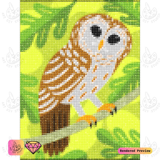 Artdiystudio Whimsical Forest Friend Diy Diamond Painting Kit A Playful Nature Escape 2