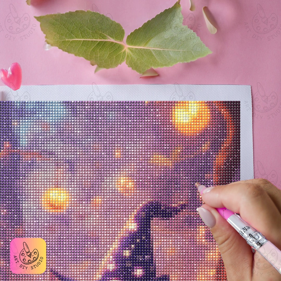 Artdiystudio Whiskers Witchcraft Diy Diamond Painting Kit Craft Your Magical Companion 5