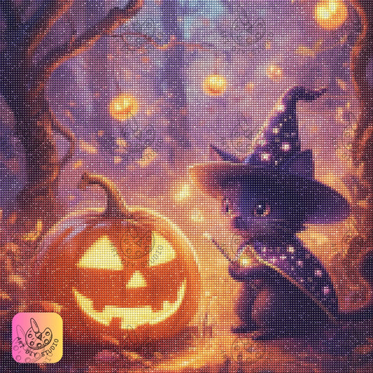 Artdiystudio Whiskers Witchcraft Diy Diamond Painting Kit Craft Your Magical Companion 7