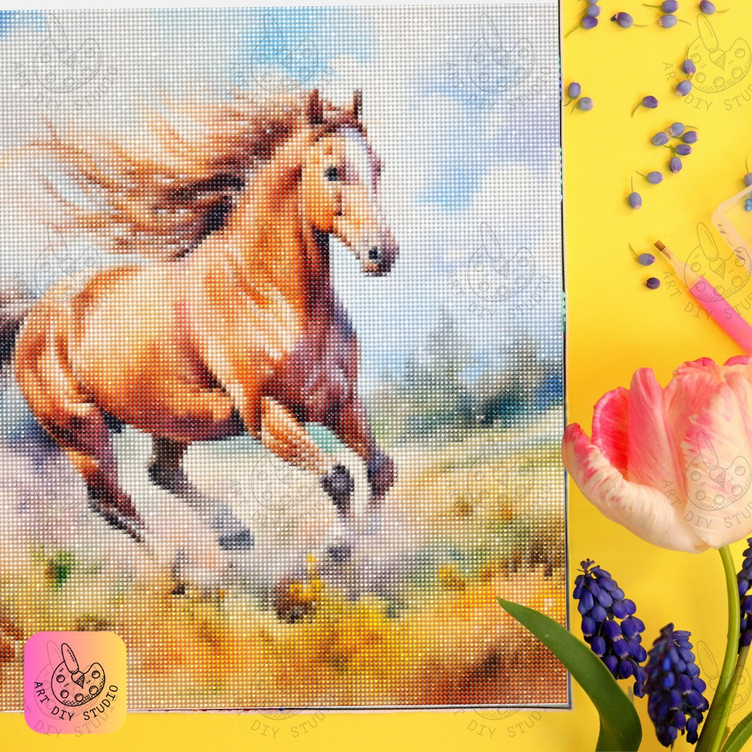 Artdiystudio Wild Heart Gallop Diamond Painting Kit Embrace Your Inner Freedom 6