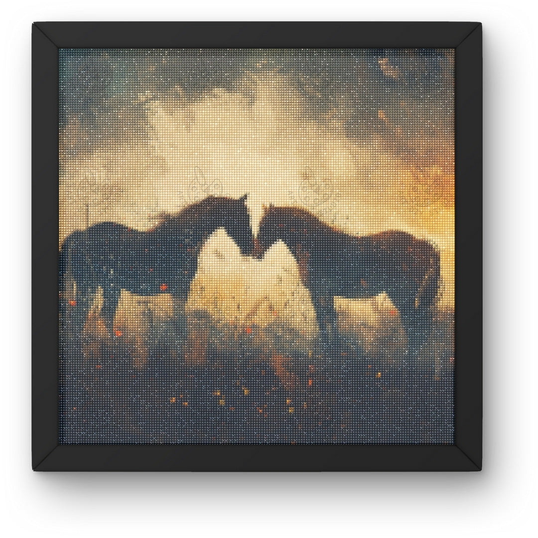 Artdiystudio Wild Horses At Dawn Diy Diamond Painting Kit Capture The Beauty Of Nature 3