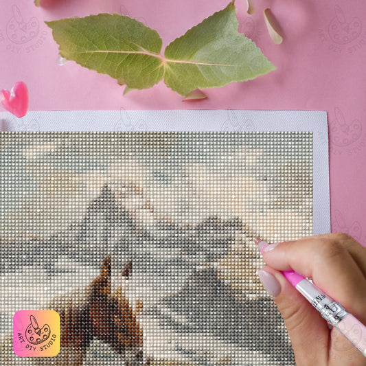 Artdiystudio Wild Mountain Majesty Diy Diamond Painting Kit Capture The Spirit Of The Wilderness 5