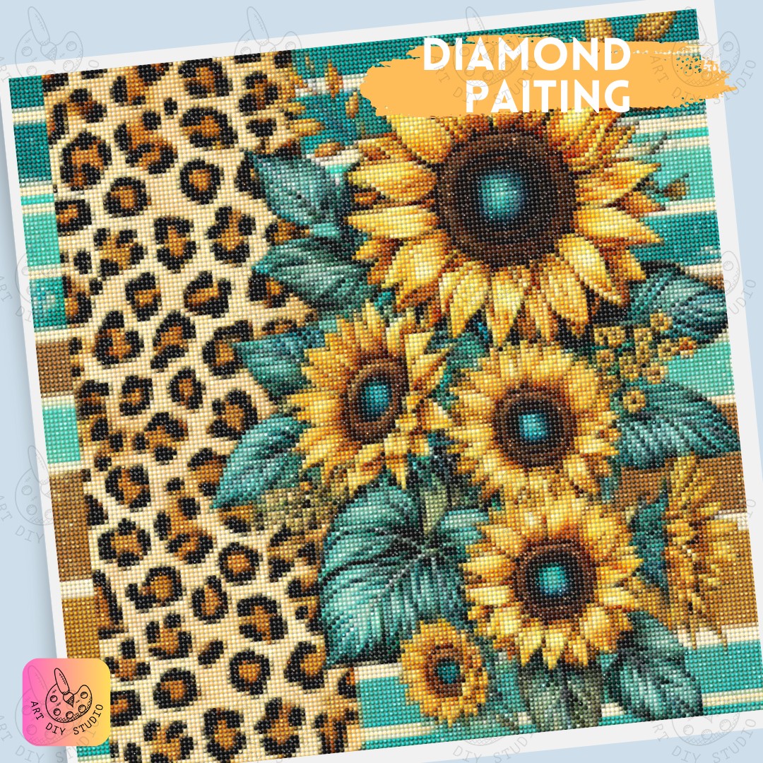 Artdiystudio Wild Sunflower Chic Where Nature Meets Fashion In A Stunning Diy Kit 4