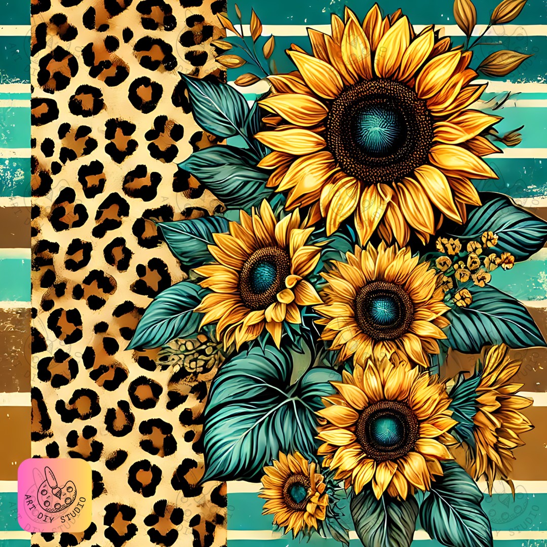 Artdiystudio Wild Sunflower Chic Where Nature Meets Fashion In A Stunning Diy Kit 8