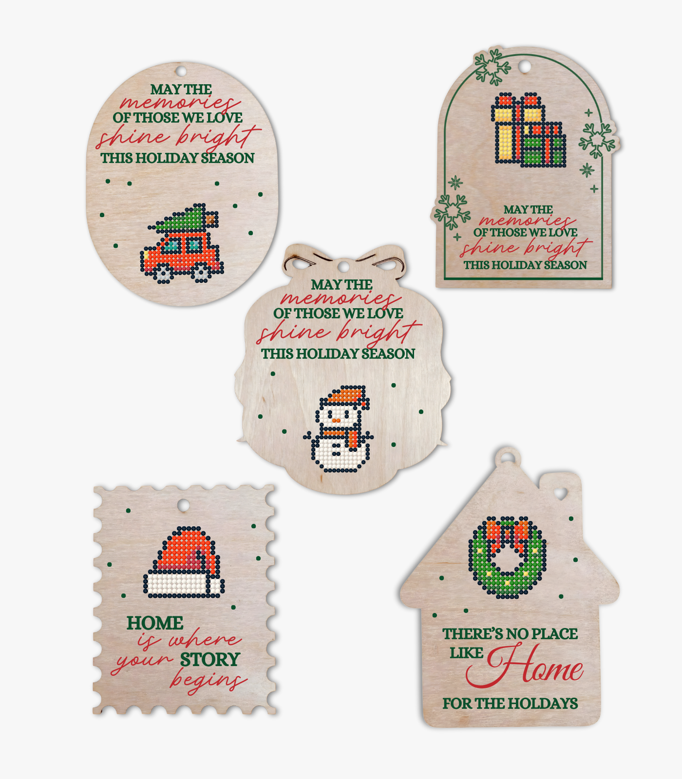 Memory Shine – DIY Diamond Painting Ornament Kit